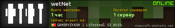 Юзербар 560x90 для wetNet