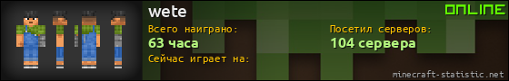 Юзербар 560x90 для wete