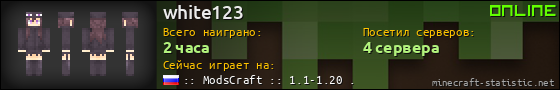 Юзербар 560x90 для white123
