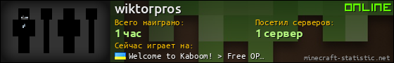 Юзербар 560x90 для wiktorpros