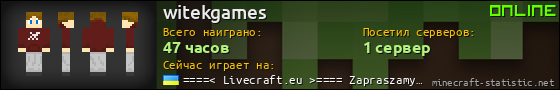 Юзербар 560x90 для witekgames