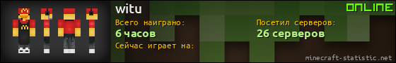 Юзербар 560x90 для witu
