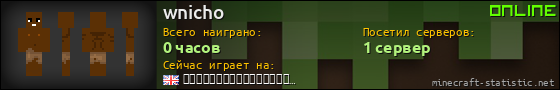Юзербар 560x90 для wnicho
