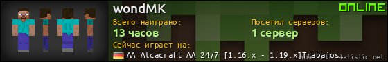 Юзербар 560x90 для wondMK