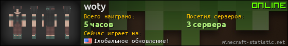 Юзербар 560x90 для woty