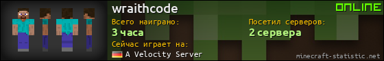Юзербар 560x90 для wraithcode
