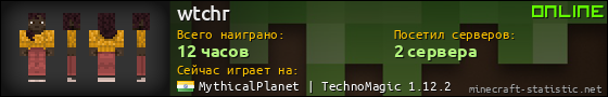 Юзербар 560x90 для wtchr