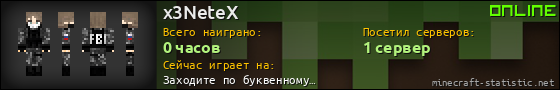 Юзербар 560x90 для x3NeteX
