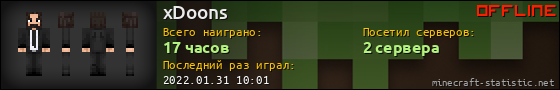 Юзербар 560x90 для xDoons