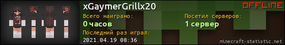 Юзербар 560x90 для xGaymerGrillx20