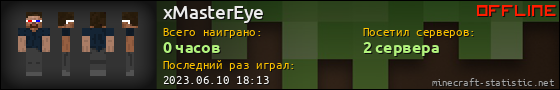 Юзербар 560x90 для xMasterEye