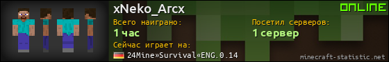 Юзербар 560x90 для xNeko_Arcx