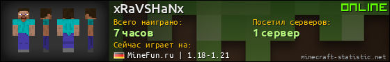 Юзербар 560x90 для xRaVSHaNx
