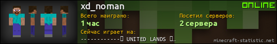 Юзербар 560x90 для xd_noman