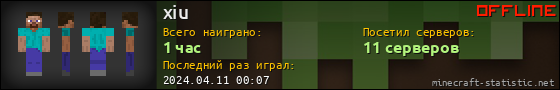 Юзербар 560x90 для xiu