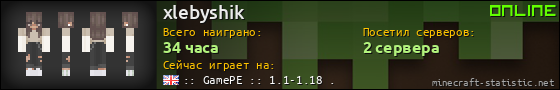 Юзербар 560x90 для xlebyshik