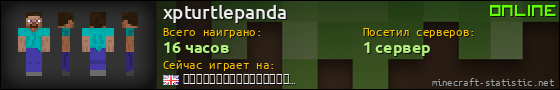 Юзербар 560x90 для xpturtlepanda