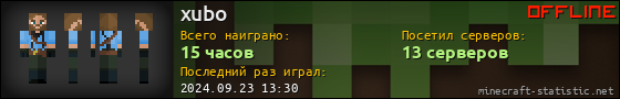 Юзербар 560x90 для xubo