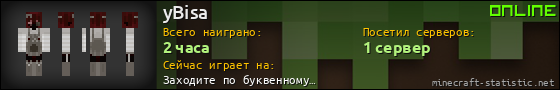Юзербар 560x90 для yBisa