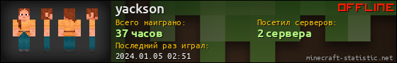 Юзербар 560x90 для yackson