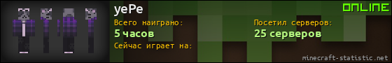 Юзербар 560x90 для yePe