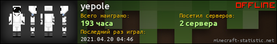 Юзербар 560x90 для yepole