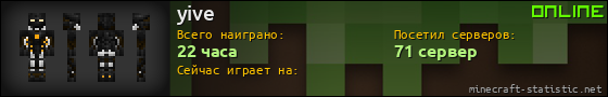 Юзербар 560x90 для yive