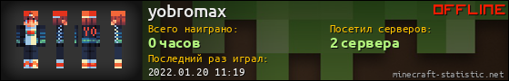 Юзербар 560x90 для yobromax