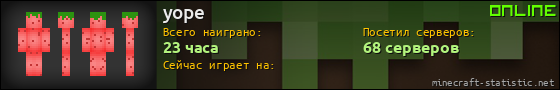 Юзербар 560x90 для yope