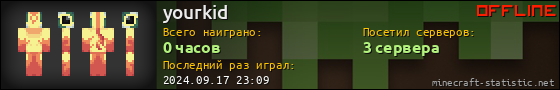 Юзербар 560x90 для yourkid