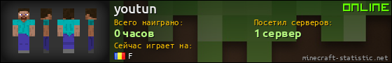 Юзербар 560x90 для youtun