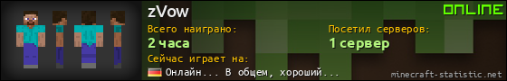 Юзербар 560x90 для zVow