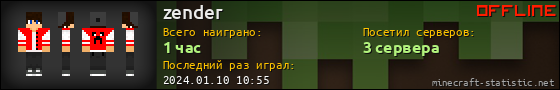 Юзербар 560x90 для zender