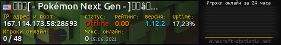 Юзербар 560x90 с графиком игроков онлайн для сервера 167.114.173.58:28593