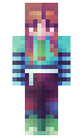 RainbowPisces minecraft skin