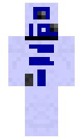 R2D2 minecraft skin