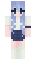 Juodas minecraft skin