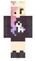 Cinderstatic minecraft skin
