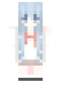 Siniy minecraft skin