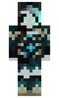Aquaura minecraft skin