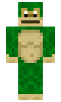 Green minecraft skin