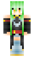 Action minecraft skin