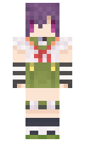 Megumin minecraft skin