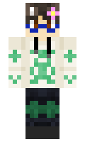 PaintedBlue minecraft skin