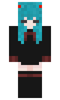 SakuCaptor minecraft skin