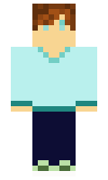 Axoloteel minecraft skin
