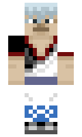 Gintoki minecraft skin