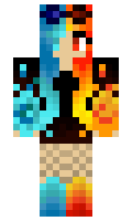 RainbowFox2018 minecraft skin