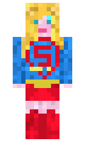 PinkSupergirl minecraft skin