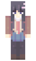 KomiShouko minecraft skin
